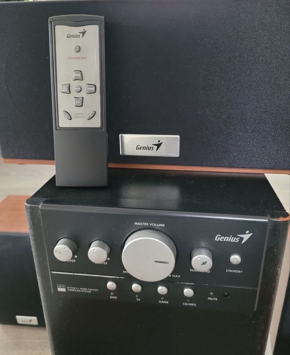 Sistem audio soround 5.1 genius