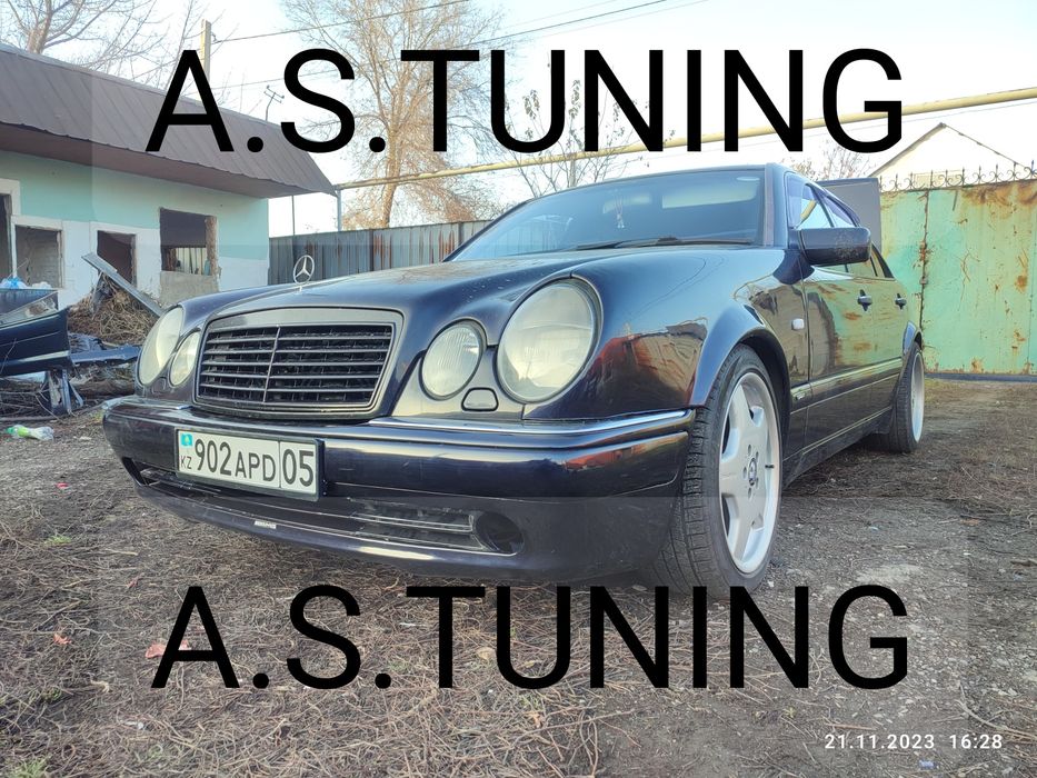 Бампер Мерседес 210 дорест обвес E50 АМГ