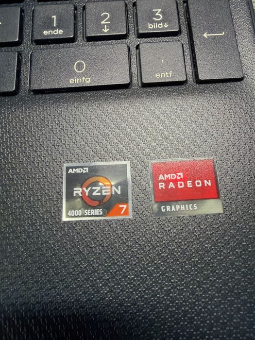 Laptop HP Amd Ryzen 7 4gen 16g 512g nvme 15.6 Fhd