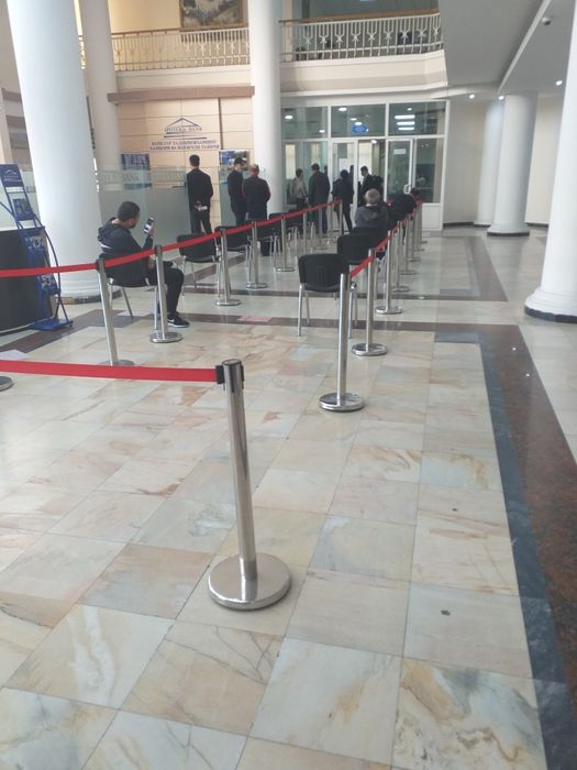 17$ Ленточные ограждения ворота забор стойка Барьер столбик фишки лент