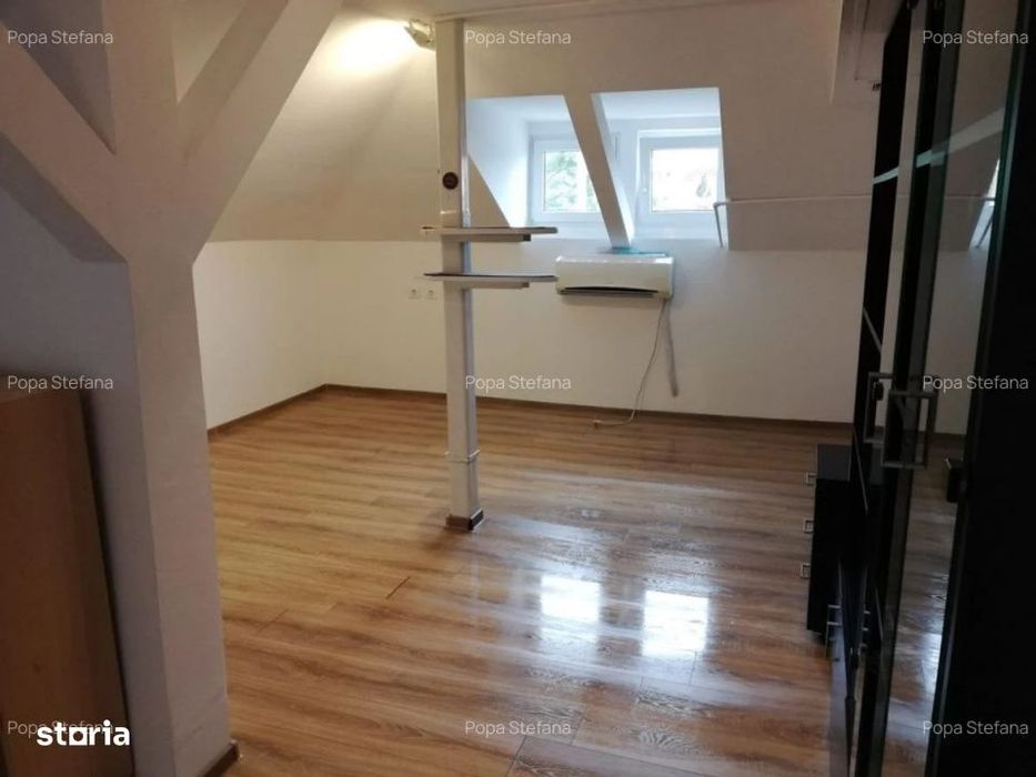 Spatiu birouri 115mp| Traian|Mansarda open space cu curte|Semimobilat