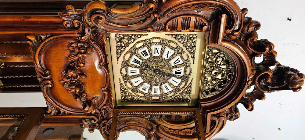 Ceas de podea cu pendul si 3 greutati Italia