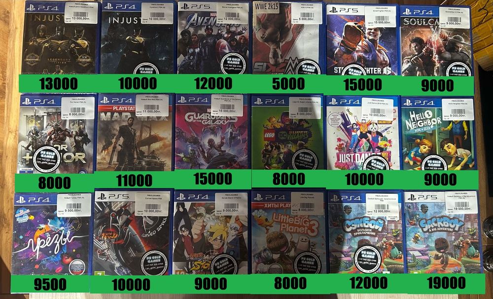 Диски на playstation Ps4/Ps5, новые,б/у