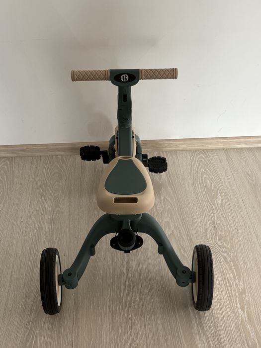 Tricicleta Petite&Mars, Turbo 5 in 1, varsta 1.5-5 ani, Verde