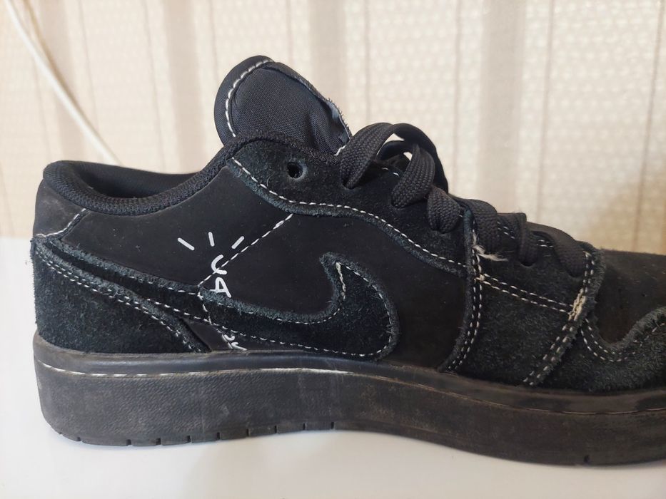 кроссовки Nike x Travis Scott "Black Phantom" 37 размер