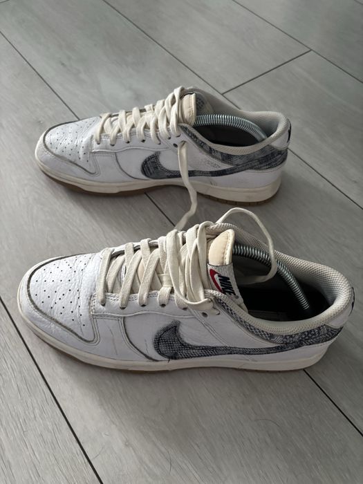 NIKE dunk low washed denim