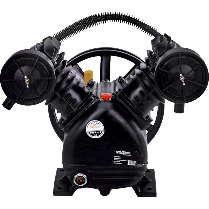 Cap compresor de aer cu 2 pistoane 2.2kW, 8 bari debit 250l/min, Kraft