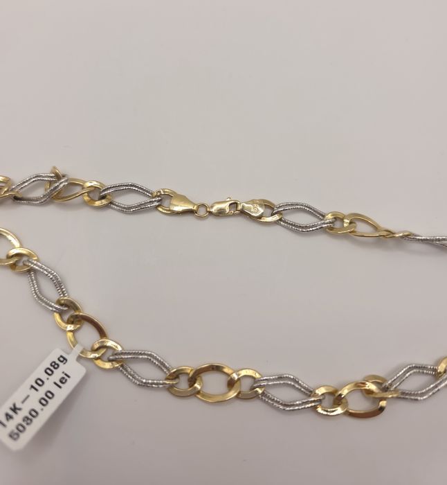 Binuteria Royal lant aur 14k 10.08 gr