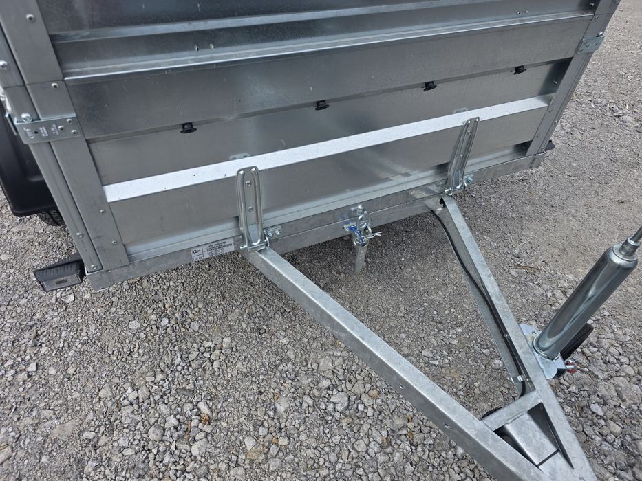 Remorca 2400 x 1250 x 780 mm dublu ax 750 kg