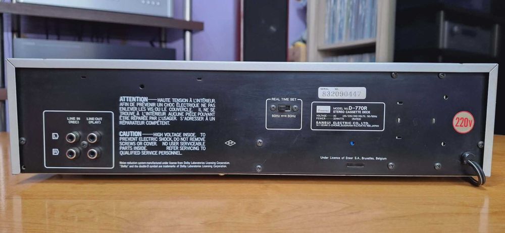 Deck Sansui D-770R , Auto-Reverse
