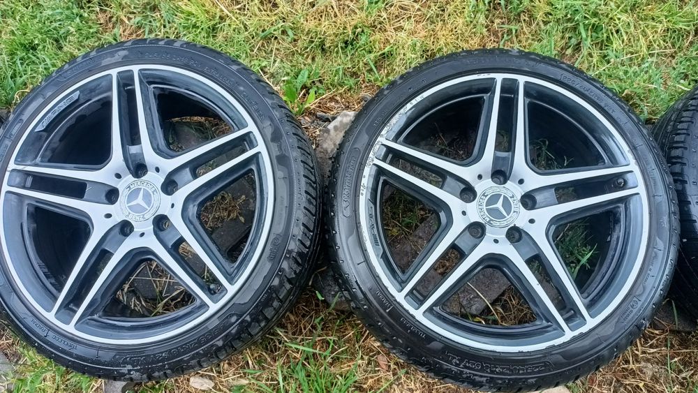 Джанти АМГ 18 с нови гуми спорт пакет 225/40 / 245/35
