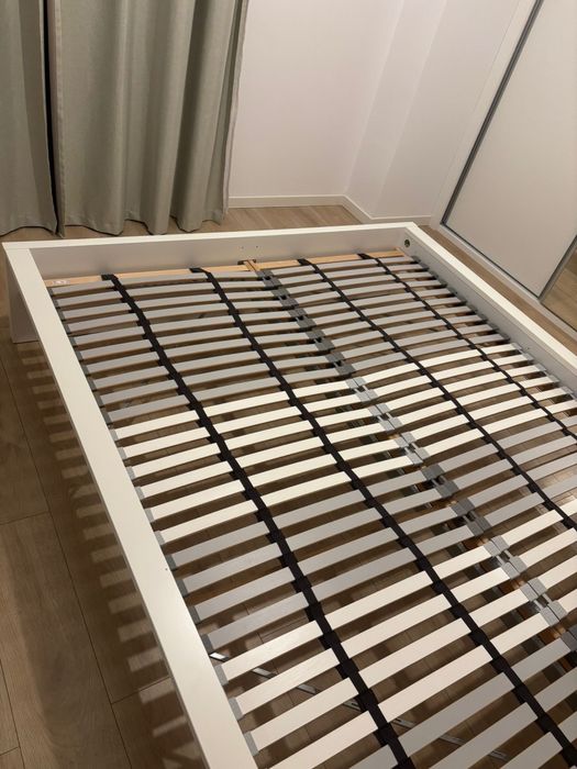 Pat MALM cu somiera LONSET 160x200 (IKEA)