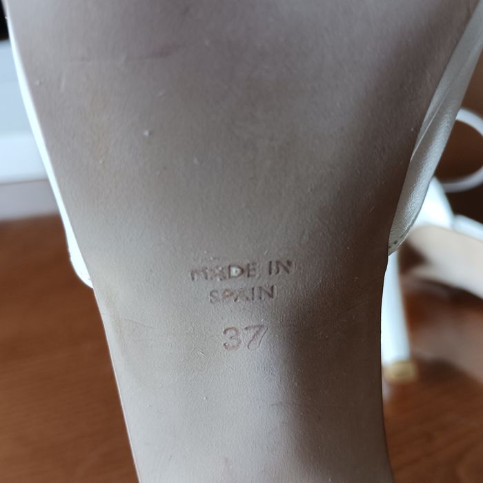 Дамски черни сандали на ток, булчински, бели обувки на ток, естест