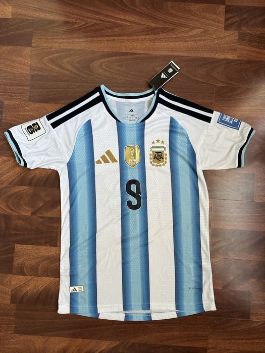Tricou fotbal Argentina 25/26 Home Kit J. Alvarez #9