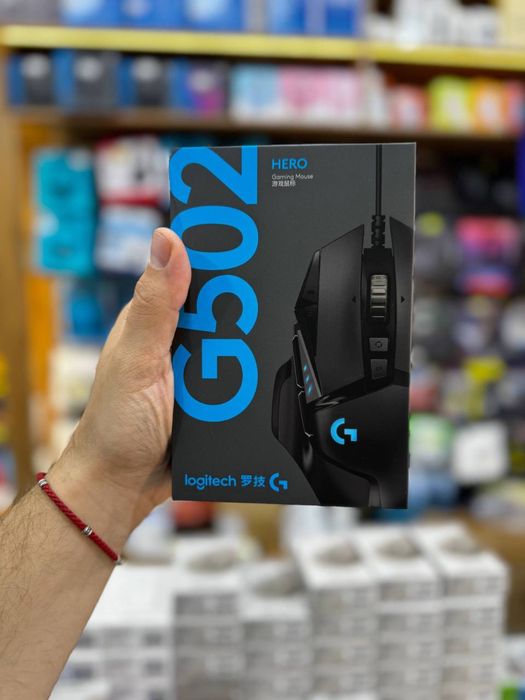 Проводная игровая мышка Logitech G502