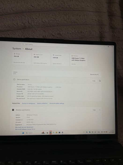 Lenovo IdeaPad Flex 5 16ALC7 - Type 82RA