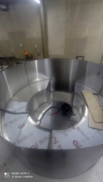 Изготавливаем ЧАН в сауну из нержавейки