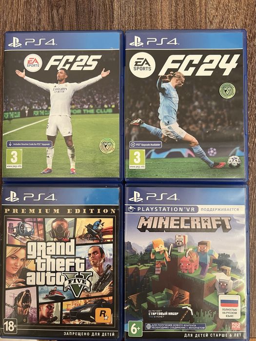 PlayStation 4 видеоигры