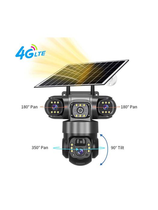 Камера Ikevision / VTS28-4G / 6 МП / CMOS /  4G LTE (SIM-карта)