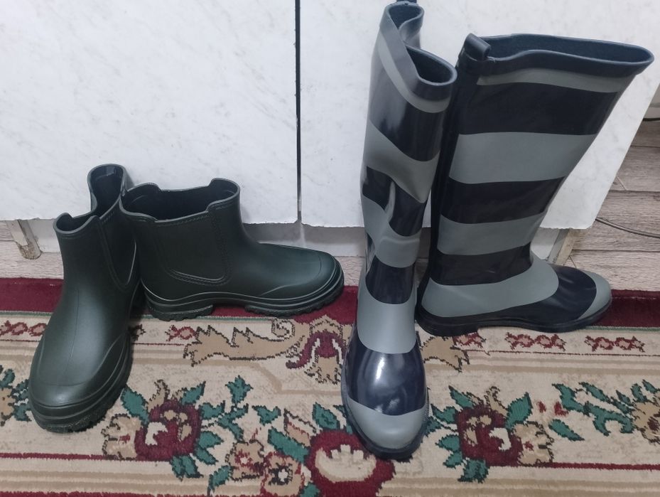 Резиновые сапоги женские