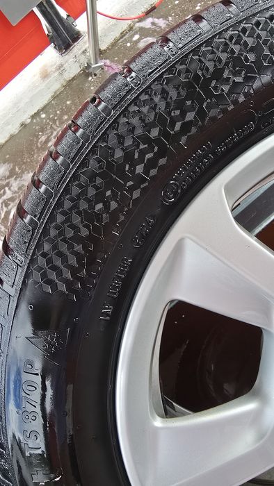 Set jante originale Audi + anvelope de iarnă Continental WinterContact TS 870 P