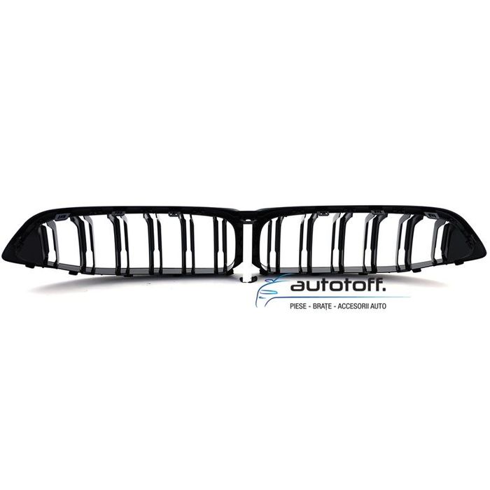 Grila dubla G14 G15 G16 Seria 8 compatibila cu BMW (2018+) M Negru lucios