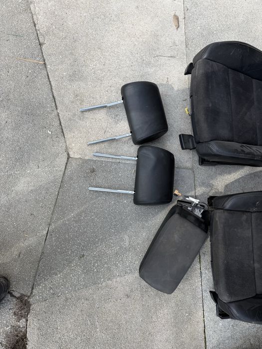 Салон за Ауди AUDI A6 4F кожа с алкантар ном 77