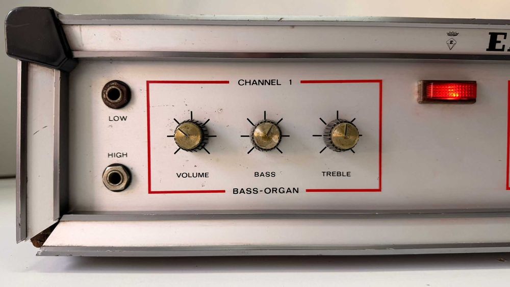 Amplificator Chitara Bas Orga Elka Universal 100 Vintage Italy Raritate Colectie