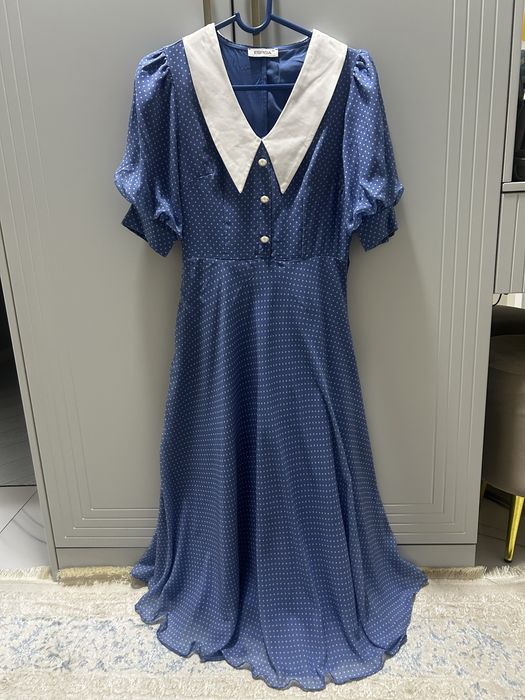 Вечернее платье гороховый