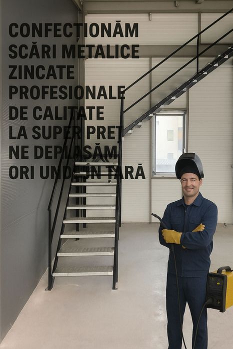 Scara de exterior industrial