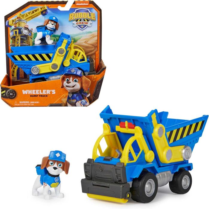 Paw Patrol Rubble & Crew Самосвалът на Уилър Пес Патрул