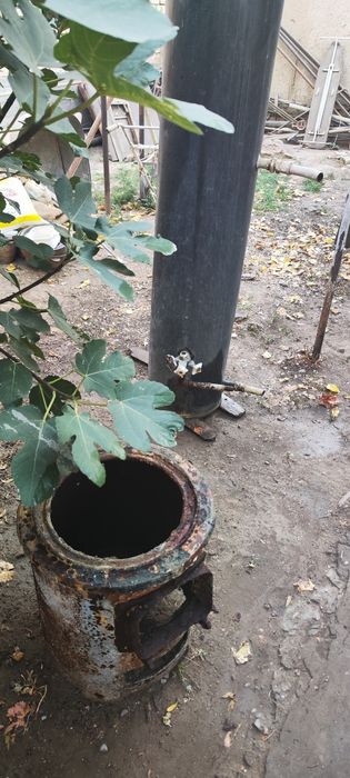 Газовый водонагреватель, титан