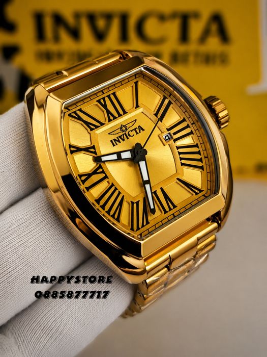 INVICTA Shadow Gold 48 mm, Инвикта нов мъжки часовник