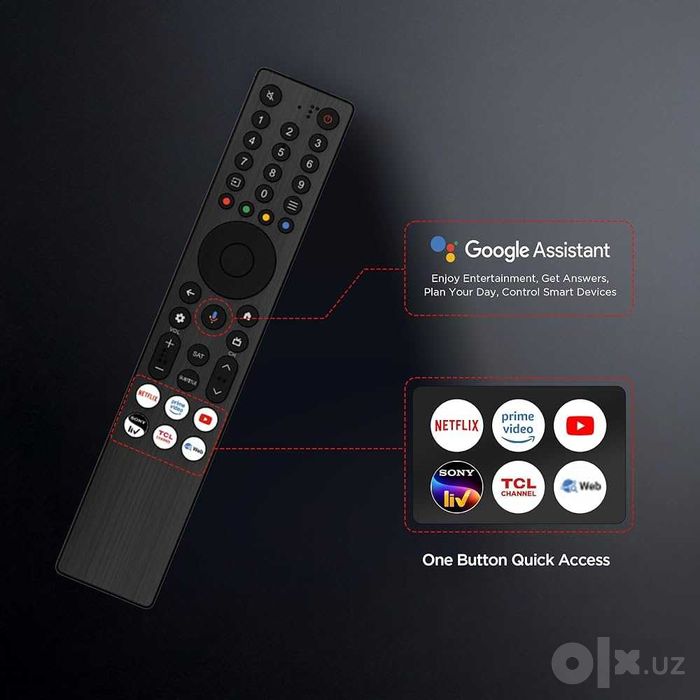 АКЦИЯ TCL NEW 75P8L QDMini led 144HZ Google tv по низкой цене+ДОСТАВКА