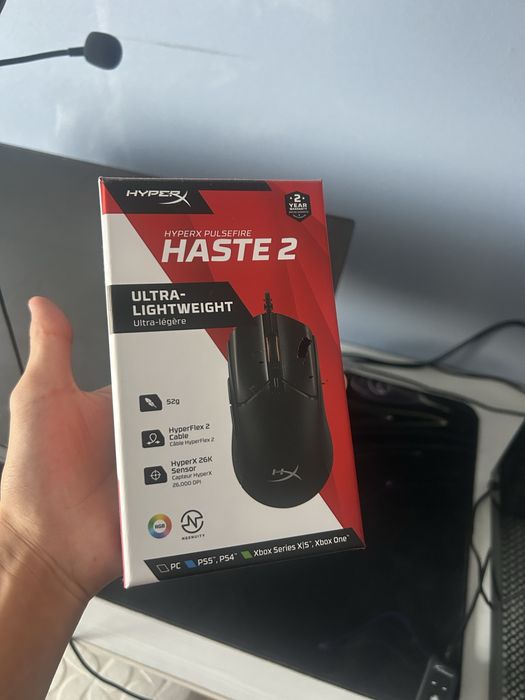 Мышь HyperX Pulsefire Haste 2