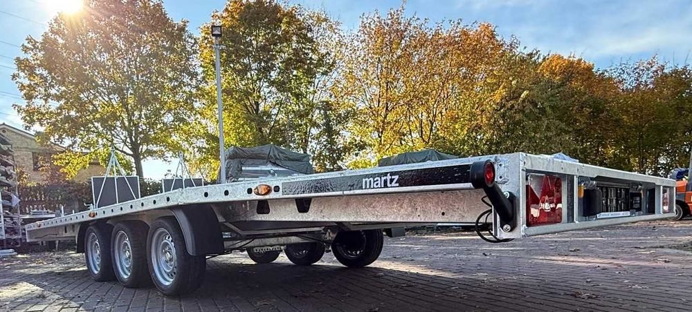 Platforma / trailer auto marca Martz GT Unideck Plus L600 pod aluminium