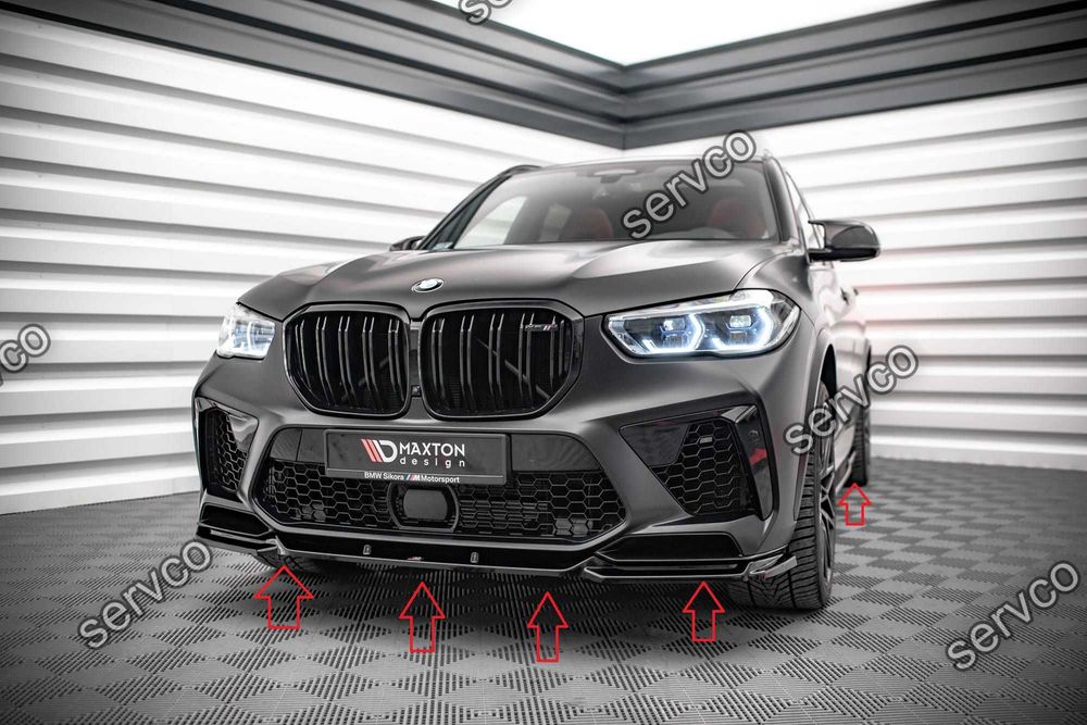Pachet Prelungiri Body kit tuning Bmw X5M F95 2018- v2 Maxton Design