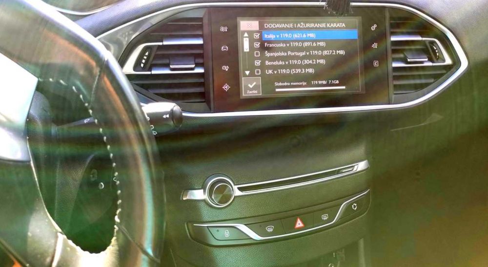 Карта навигация Ситроен C3 C4 C5 C8 Citroen ъпдейт MyWay/RT6/SMEG