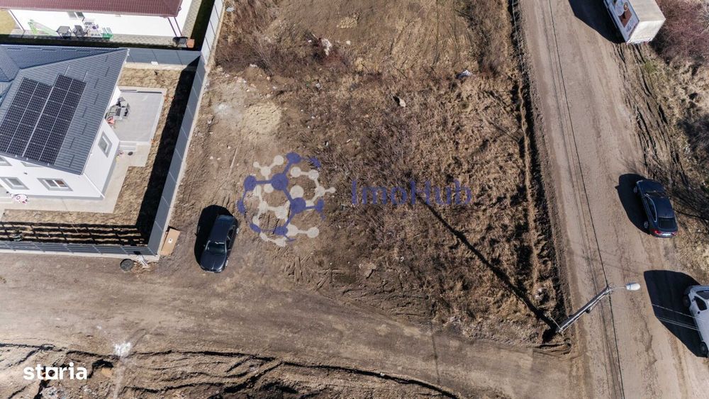 Teren cu autorizatie obtinuta, 2 fronturi stradale, Lidl Bucium