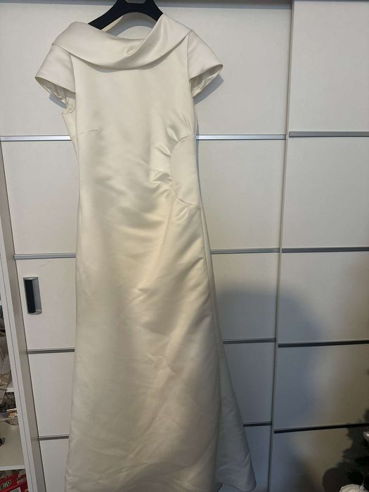 Rochie de mireasă cu blăniță