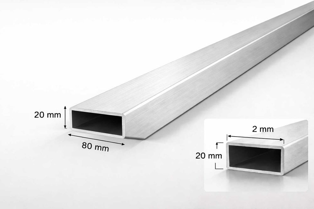 teava rectangulara din aluminiu