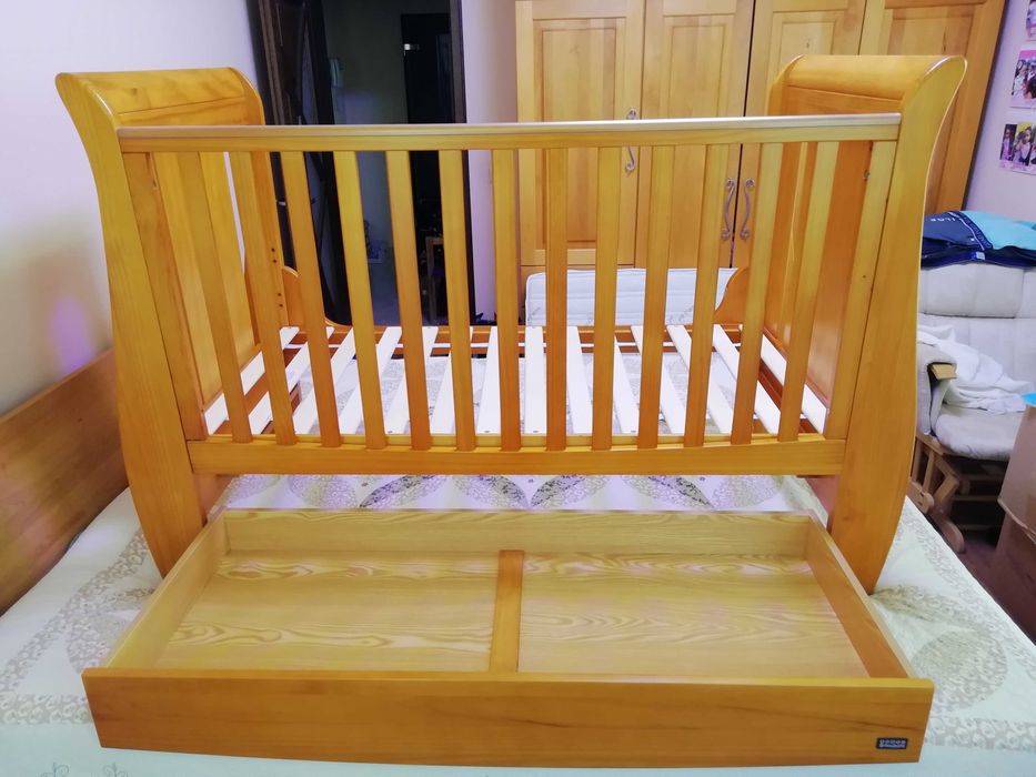 Бебешко Детско Легло Креватче Tutti Bambini 3 в 1 Ортопедичен Матрак