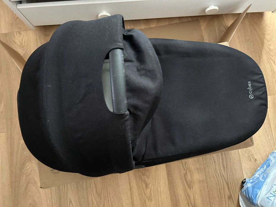 Кош за новородено за количка Cybex - BALIOS S LUX / TALOS S LUX - MOON BLACK