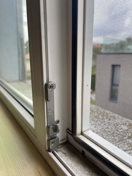 PVC дограма бяла за тераса вратопрозорец, REHAU,