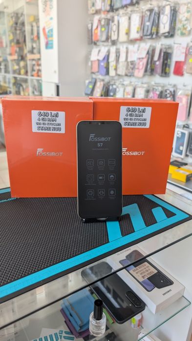 Fossibot S7, 4/128 GB, Sigilat, 2 ani garanție