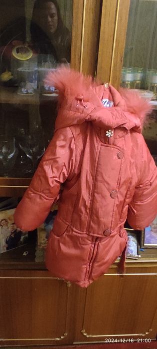 Куртка для девочки зимняя