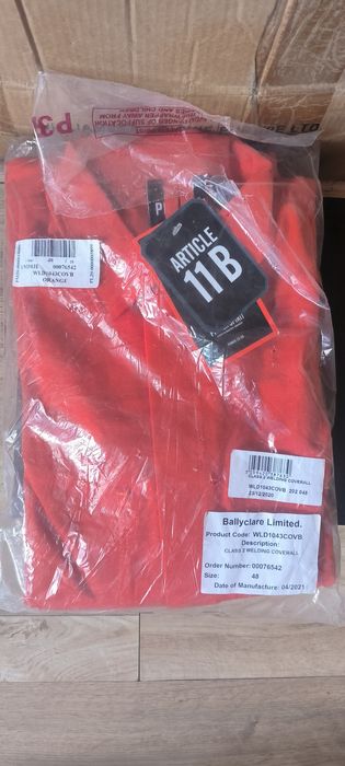 Огнеупорный комбинезон