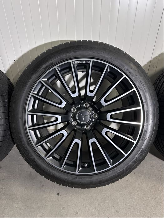 Оригинални нови AMG 22 цола G63 W465 W463A Ковани Джанти с Нови летни гуми g class г класа A4654011000