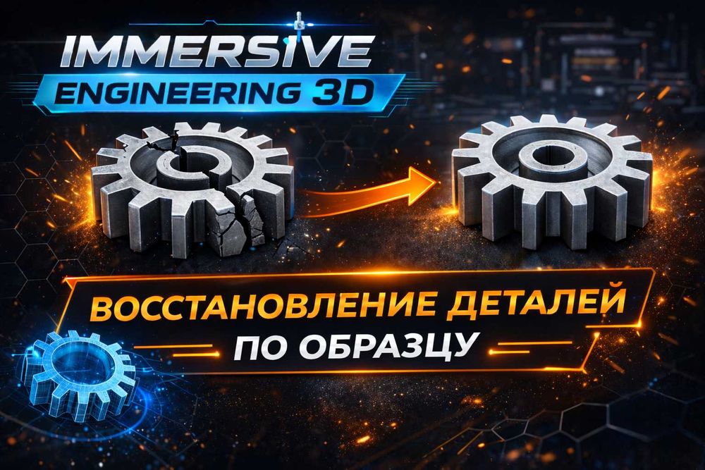 Студия 3D-Печати Immersive Engineering 3D