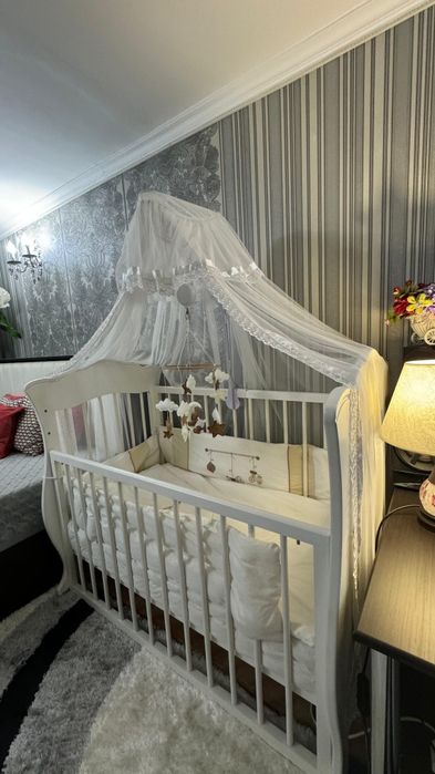 Детская манеж и коляска.